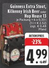 Aktuelles Guinness Extra Stout, Kilkenny Irish Beer oder Hop House 13 Angebot bei E center in Gladbeck ab 4,99 €