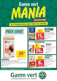 Prospectus Gamm vert à Varennes-sur-Seine: "Gamm vert MANIA", 4} pages, 18/03/2026 - 29/03/2026
