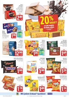 Snickers im aktuellen E center Prospekt (Dresden) Snickers im E center Prospekt "Wir lieben Lebensmittel!" mit 38 Seiten (Dresden)