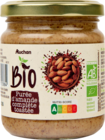PURÉE D'AMANDE COMPLÈTE TOASTÉE BIO AUCHAN - AUCHAN BIO en promo à 6,30 € chez Auchan Hypermarché PURÉE D'AMANDE COMPLÈTE TOASTÉE BIO AUCHAN - AUCHAN BIO dans le catalogue Auchan Hypermarché