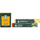 SUR TOUTES LES CAPSULES X10 & X18 - STARBUCKS BY NESPRESSO - Carrefour Market à Bourges SUR TOUTES LES CAPSULES X10 & X18 - STARBUCKS BY NESPRESSO en promo chez Carrefour Market Bourges
