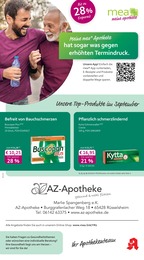 mea - meine apotheke Prospekt für Rüsselsheim mit 4 Seiten mea - meine apotheke Prospekt für Rüsselsheim: "Unsere September-Angebote", 4 Seiten, 01.09.2025 - 30.09.2025