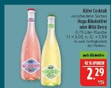 Aktuelles Hugo Alkoholfrei Angebot bei Marktkauf in Nürnberg ab 2,29 €