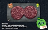 Aktuelles Bio-Rindfleischburger Angebot bei tegut in Erfurt ab 6,99 €