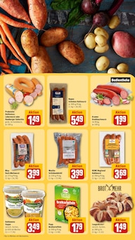 Mettwurst im aktuellen REWE Prospekt (Lübeck) Mettwurst im REWE Prospekt "Dein Markt" mit 32 Seiten (Lübeck)