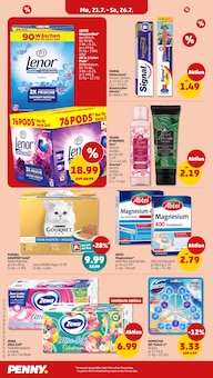 Lenor Angebot im Penny Prospekt, gültig von 21.07.2025 bis 27.07.2025 Lenor Angebot im aktuellen Penny Prospekt auf Seite 18