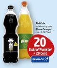 Afri Cola koffeinhaltig oder Bluna Orange 1 L, Angebote von Afri Cola bei E center Neu-Ulm