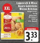 EDEKA Geseke - Unsere Goldstücke Weizen-Brötchen Angebot im Prospekt Unsere Goldstücke Weizen-Brötchen bei EDEKA im Geseke Prospekt für 3,33 €