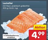 Lachsfilet Angebote bei Netto Marken-Discount Freiberg für 4,99 €