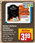 Schweine-Bauchscheiben Angebote von Butcher’s Barbecue bei REWE Waiblingen für 3,99 €