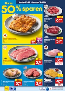 Rindfleisch im Netto Marken-Discount Prospekt "Aktuelle Angebote" mit 73 Seiten (Mönchengladbach)
