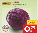 Rotkohl Angebote von Heimat bei Netto Marken-Discount Salzgitter für 0,79 €