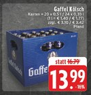 Gaffel Kölsch bei EDEKA im Alsdorf Prospekt für 13,99 €