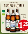 Aktuelles BIERSPEZIALITÄTEN Angebot bei Erdkorn Biomarkt in Hannover ab 1,29 €