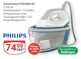 Dampfststation PSG2000/20 Angebote von PHILIPS bei GLOBUS Saarbrücken für 74,99 €