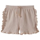 Baby Shorts im Ernstings family Prospekt Baby Musselin-Shorts mit Rüschen im aktuellen Ernstings family Prospekt für 10,00 €