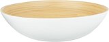 Saladier ou coupelles en bambou en promo chez Lidl Valence à 3,99 €
