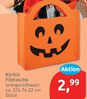 Kürbis Filztasche für 2,99 € bei budni im Angebot Kürbis Filztasche im aktuellen budni Prospekt