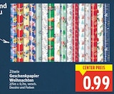 Geschenkpapier Weihnachten im Angebot bei E center in Falkensee Geschenkpapier Weihnachten Angebote von Zöwie bei E center Falkensee für 0,99 €