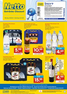 Netto Marken-Discount Prospekt "DER ORT, AN DEM DU IMMER AUSGEZEICHNETE PREISE FINDEST." mit  Seiten (Brandenburg (Havel))