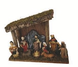 Creche 9 santons dans le catalogue Super U