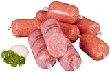 Zwiebelmettwurst, Putenwurst, Mettwurst oder Zwiebelmettwurstkugel Angebote von Wilhelm Brandenburg bei REWE Kassel für 1,39 €