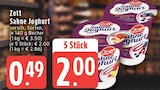 Sahne Joghurt Angebote von Zott bei EDEKA Krefeld für 0,49 €