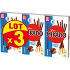 Mikado "Lot de 3" - LU - Carrefour à Gonesse Mikado "Lot de 3" - LU en promo chez Carrefour Gonesse à 5,65 €