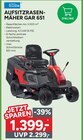 Aufsitzrasenmäher GAR 651 im Angebot bei Marktkauf in Friedrichshafen Aufsitzrasenmäher GAR 651 Angebote von Güde bei Marktkauf Friedrichshafen für 1.399,00 €