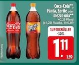 Fanta im EDEKA Prospekt Coca-Cola im aktuellen EDEKA Prospekt für 1,11 €