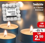 Zimmermann Brake - Teelichte Angebot im Prospekt Teelichte bei Zimmermann im Brake Prospekt für 2,99 €