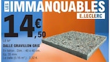 Promo Dalle gravillon gris à 14,50 € dans le catalogue E.Leclerc à Montayral
