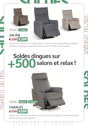 Fauteuil Angebote im Prospekt "SOLDES jusqu'à -70%" von Crack Fauteuil Angebote im Prospekt "SOLDES jusqu'à -70%" von Crack auf Seite 8