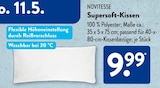 Supersoft-Kissen von Novitesse im aktuellen ALDI SÜD Prospekt für 9,99 €