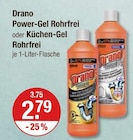 Power-Gel Rohrfrei im V-Markt Prospekt Power-Gel Rohrfrei von Drano im aktuellen V-Markt Prospekt für 2,79 €