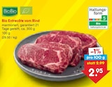 Aktuelle Rindfleisch Angebote bei Netto Marken-Discount in Kassel Aktuelles Bio Entrecôte vom Rind Angebot bei Netto Marken-Discount in Kassel ab 2,95 €