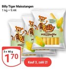Tiger Maisstangen Angebote von Billy bei GLOBUS Erfurt für 1,70 €