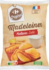 Madeleines coquilles - CARREFOUR ORIGINAL en promo chez Carrefour Market Paris à 1,75 €