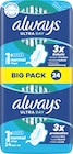 Ultra-Binden Day Normal 1 mit Flügeln, Big Pack von always im aktuellen dm-drogerie markt Prospekt