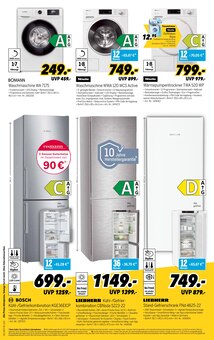 Waschmaschine im MEDIMAX Prospekt "TECHNIK TRIFFT FRÜHLING" mit 11 Seiten (Falkensee)