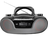 SCD8300SW CD-Radio Boombox, Schwarz im MediaMarkt Saturn Prospekt SCD8300SW CD-Radio Boombox, Schwarz von SOUNDMASTER im aktuellen MediaMarkt Saturn Prospekt für 97,99 €