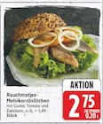 Rauchmatjes-Mehrkornbrötchen für 2,75 € bei E center im Angebot Rauchmatjes-Mehrkornbrötchen im aktuellen E center Prospekt