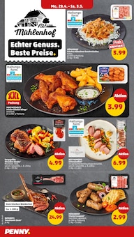 Steak im Penny Prospekt "Wer günstig will, muss Penny." mit 41 Seiten (Saarbrücken)