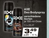 Parfum im V-Markt Prospekt Deo Bodyspray von AXE im aktuellen V-Markt Prospekt für 3,49 €