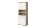 Hochschrank SCHLOONSEE Breite 74cm 4 Türen 1 Schubkasten 2 offene Fächer MDF-Front in verschiedenen Farben erhältlich Badmöbel Badschrank Schrank Bad Schloonsee im aktuellen Höffner Prospekt
