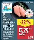 Hähnchenbrustfilet-Teilstücke von Meine Metzgerei im aktuellen ALDI Nord Prospekt für 5,29 €