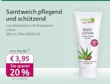 Bodylotion mit Sheabutter bei mea - meine apotheke im Prospekt "" für 3,95 €