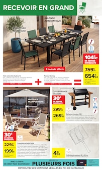 Promotion Tente dans le prospectus Carrefour, valable du 05/05/2026 au 24/05/2026 Promo Tente dans le catalogue Carrefour du moment à la page 21