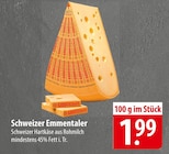 famila Nordost Neumünster - Schweizer Emmentaler Angebot im Prospekt Schweizer Emmentaler bei famila Nordost im Neumünster Prospekt für 1,99 €
