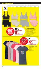 Promos Pyjama Femme dans le catalogue "SUPER U" de Super U Pyjama Femme en promo dans le catalogue Super U à la page 22